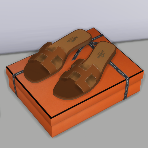 xplatinumxluxexsimsx: H e r m e s Now on my Patreon! *PUBLIC RELEASED/FREE*DOWNLOAD - Oran Sandals (