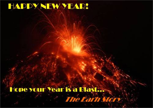 Happy New Year! Somewhere on the Earth Today, a volcano is erupting! The San Miguel Volcano in El Sa