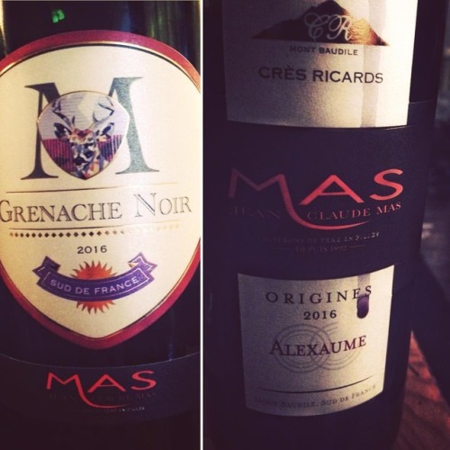 Two rather nice French wines from the same vineyard tonight #instawine #redredwine #foodanddrink #wi