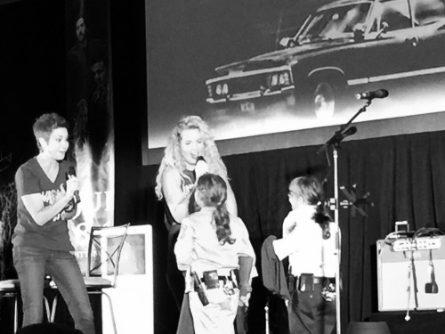 Briana Buckmaster & Kim Rhodes at SPNPITT – July 8, 2016