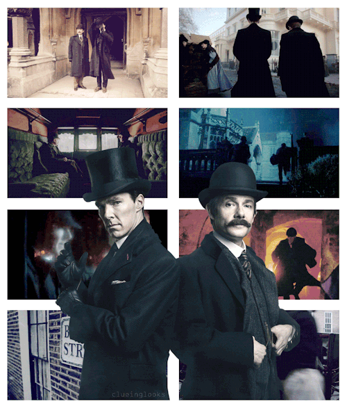 clueinglooks:Come Watson, come. The game is afoot.