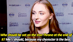 margaeryestyrell-deactivated201:  Sansa Stark Appreciation Week: Day 7 → Anything