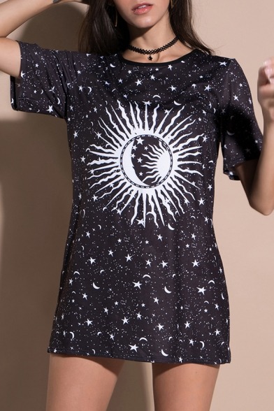 cutebutphycho1988: My Favorite Summer Dresses  Wing Back \ Gothic Star  V-Neck Floral