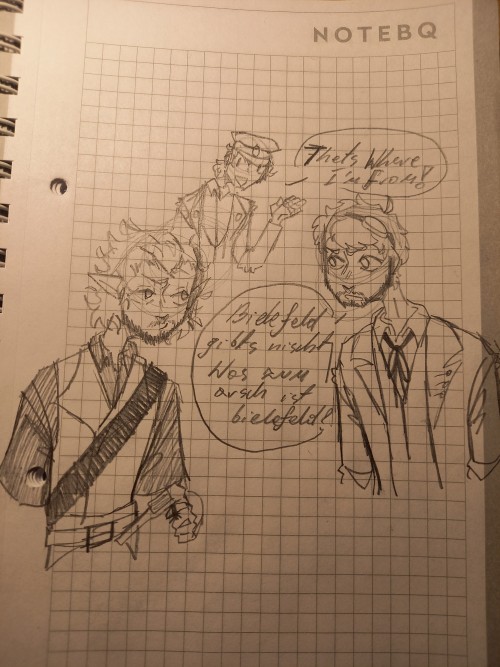 Its A Notebook Sketch Couse I Already Turned Off My Tablet But I Hope U Like It Op!