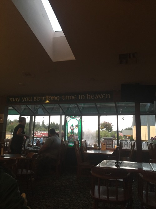 Mini road trip yesterday down to Tacoma/Olympia, took my friends daughter swimming and then went to an Irish pub/ restaurant for dinner and it was amazing
