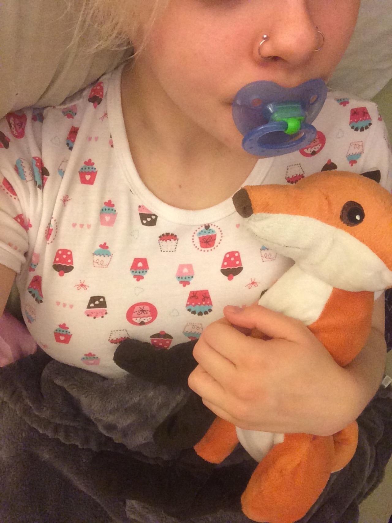 miniature-minx:I’m all comfy and ready for bed 😊  Onesie from @onesiesdownunder