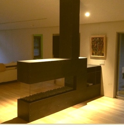 Enclosed In San FranciscoInspiration For A Mid-sized Contemporary Enclosed Light Wood Floor Family Room