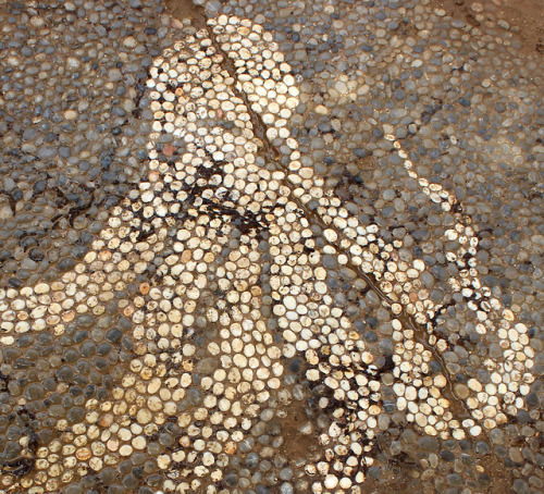 bobbycaputo:A Friendly Octopus Found Within Ancient River Pebble Mosaics in Greece