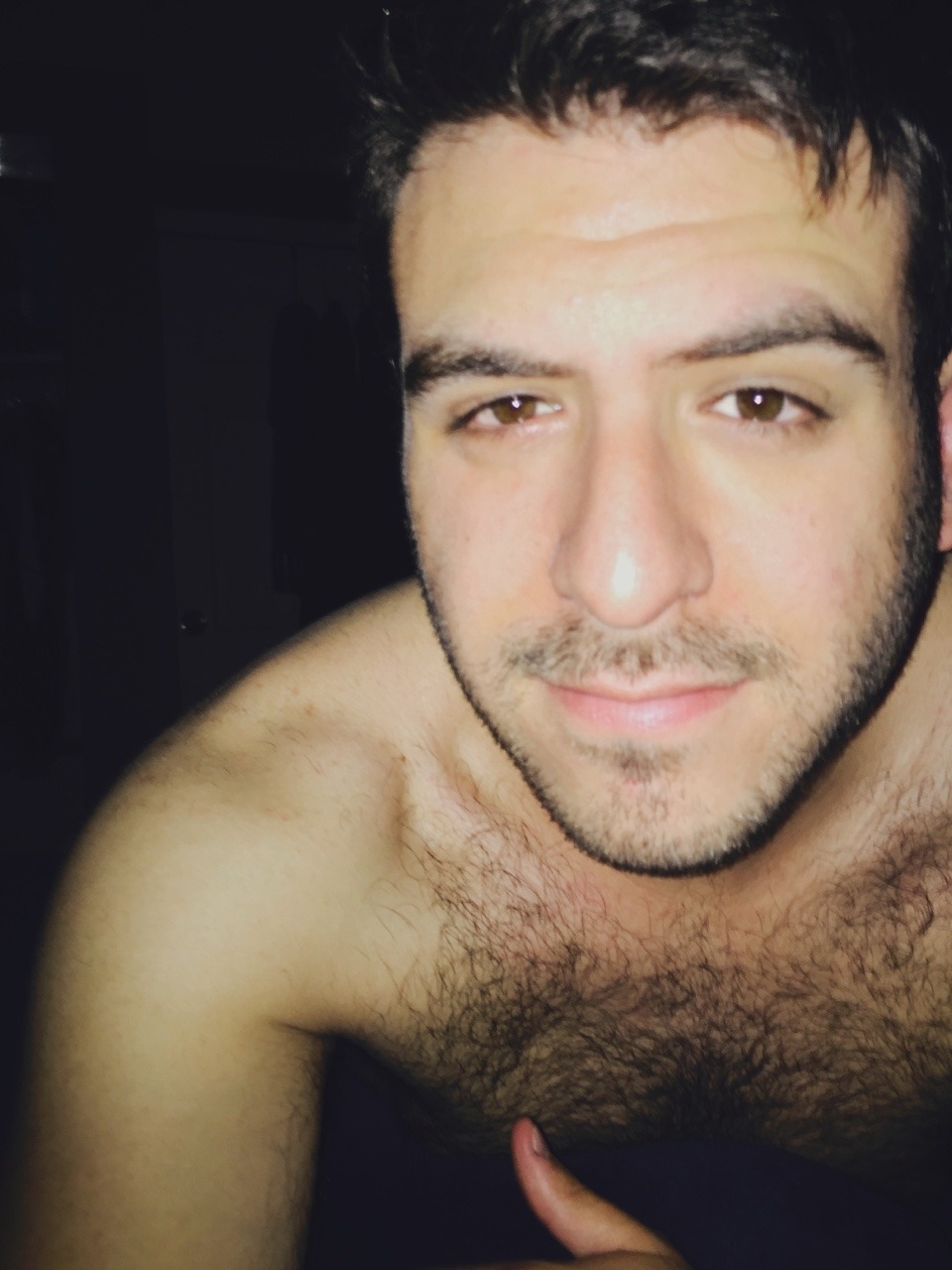 nickgoesgaga:Haven’t been up this late in awhile. Here’s a selfie. I had to edit