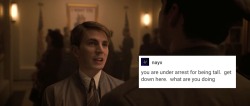 harleynquinzel: skinny steve &amp; bucky + text post meme