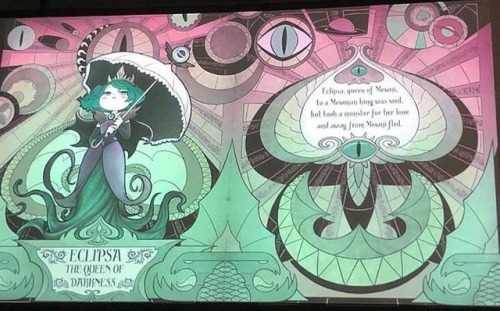 So, here we have a little sneak peek of the season 4 and some pages of the book of spells, it looks 