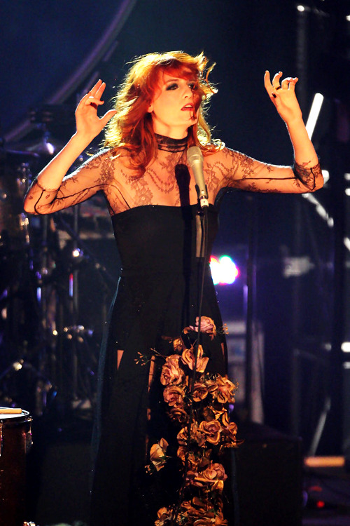 time-goes-quicker:  Florence at the Barclaycard Mercury Prize-Show