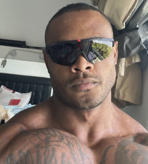 Bodybuilder Rodrigo Garcia.