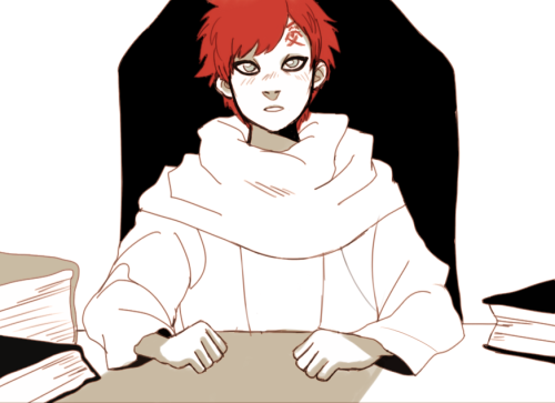 gomaccha:took the first request of gaara because what a little precious baby