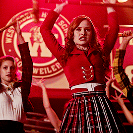 Cheryl Blossom In Plaid Prints