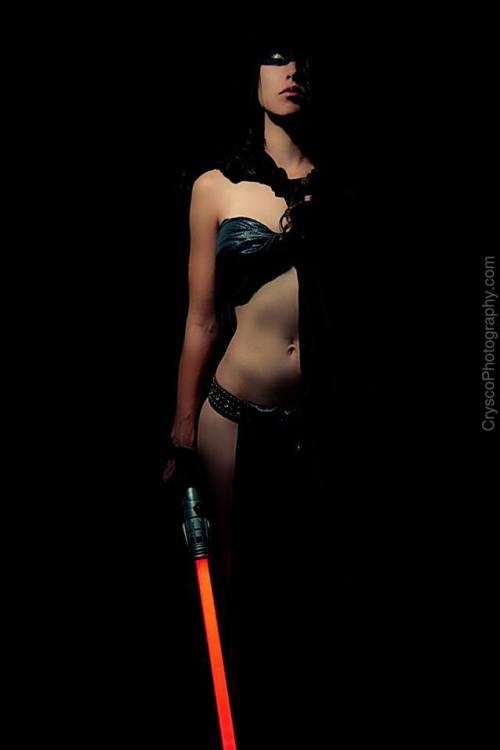 Sex cosplayhotties: “Sith Lord” Model: Erica pictures