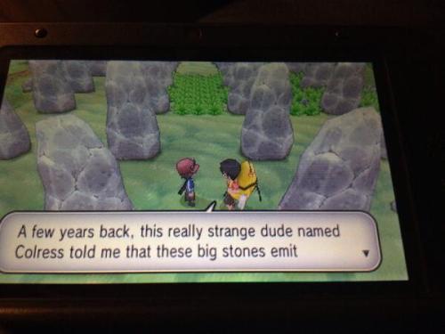 Colress is mention in XY! 