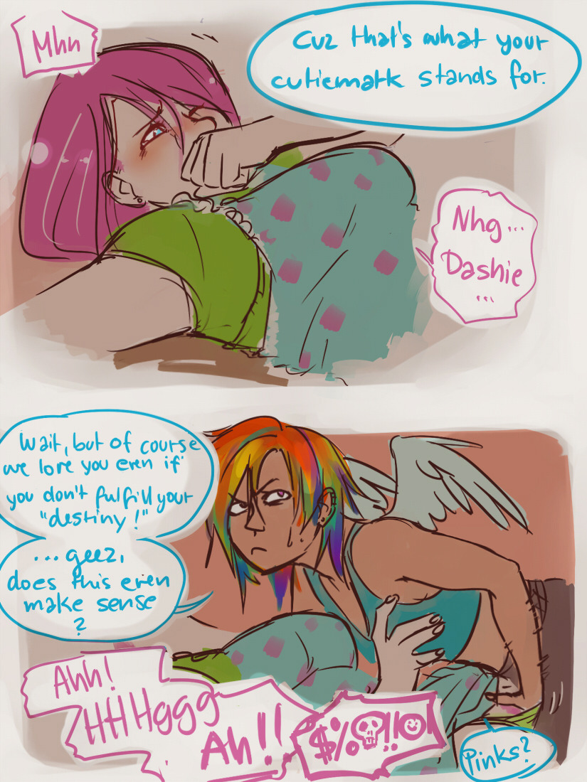 human-pinkie-pie:  askhumanappledash:  RD:  *cough*   IT’S GOOD TO BE BACK  It&rsquo;s