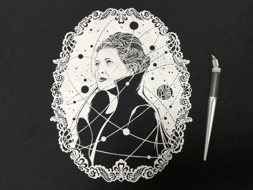 starwars: The legendary Leia Organa, by Yuki Shibaura.