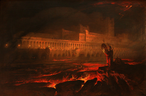 metvmorqhoses: Pandæmonium, John Martin, 1841, Musée du Louvre.