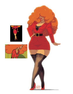 risax: tovio-rogers: quick miss bellum before bed Nice work, Tovio! Miss Bellum definitely needs more love! 