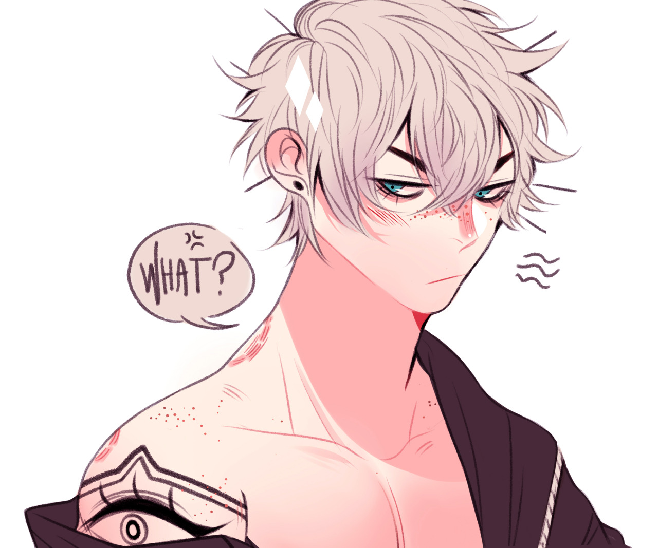 middlemyst:    hc: he gets really cranky the morning after you know what ( ͡° ͜ʖ