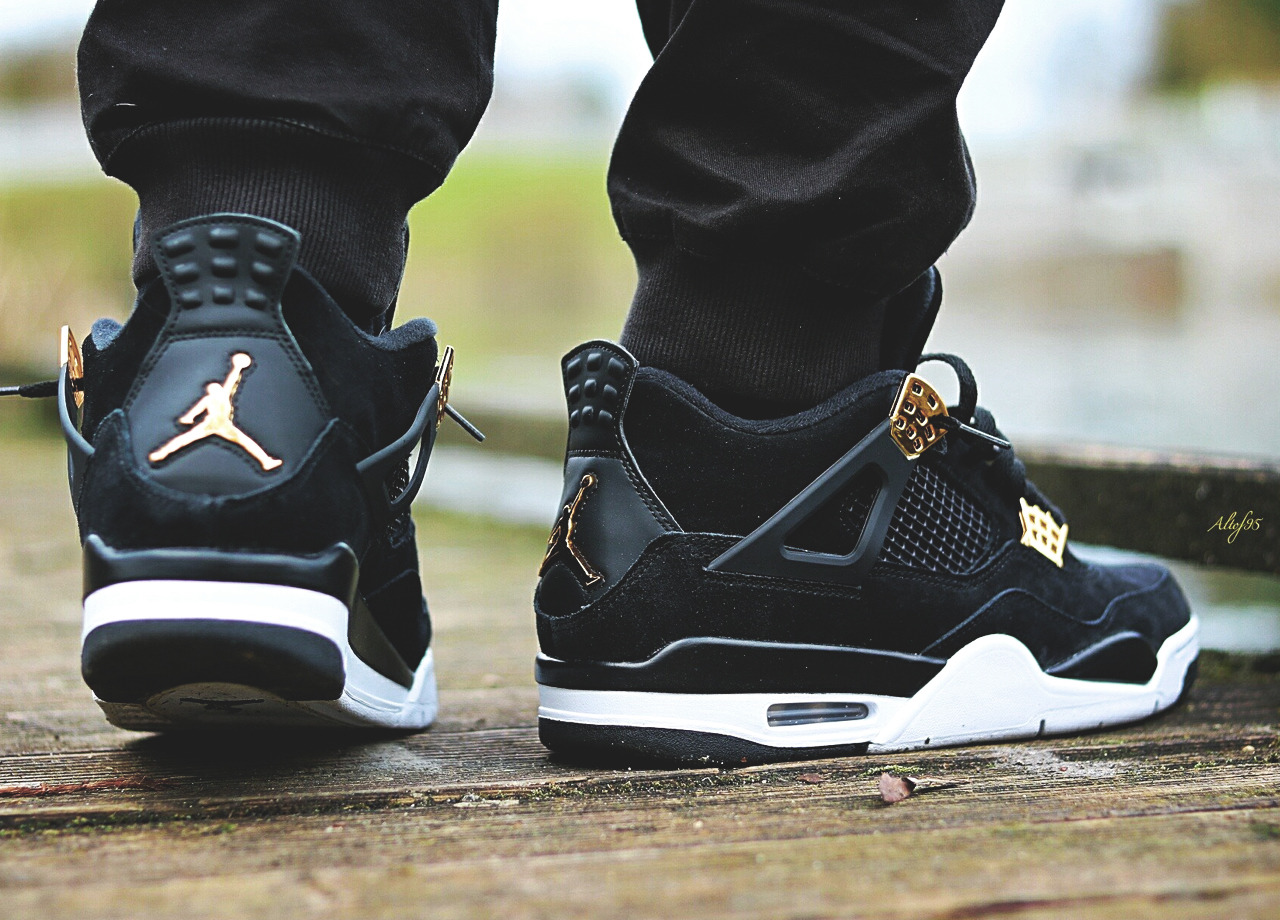 royalty 4s on feet