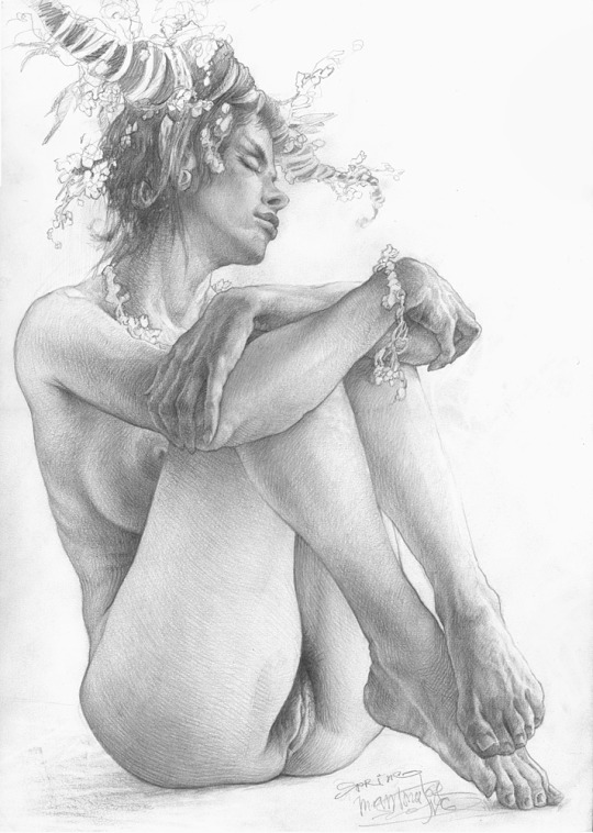 enjoypaitings:alchemyerotica:Spring  Alexander Steshenko https://www.fineartsmaster.com/