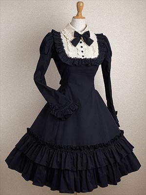 joyeuselacelife:  Mary Magdalene Classic Lolita - Bibbed Dresses 