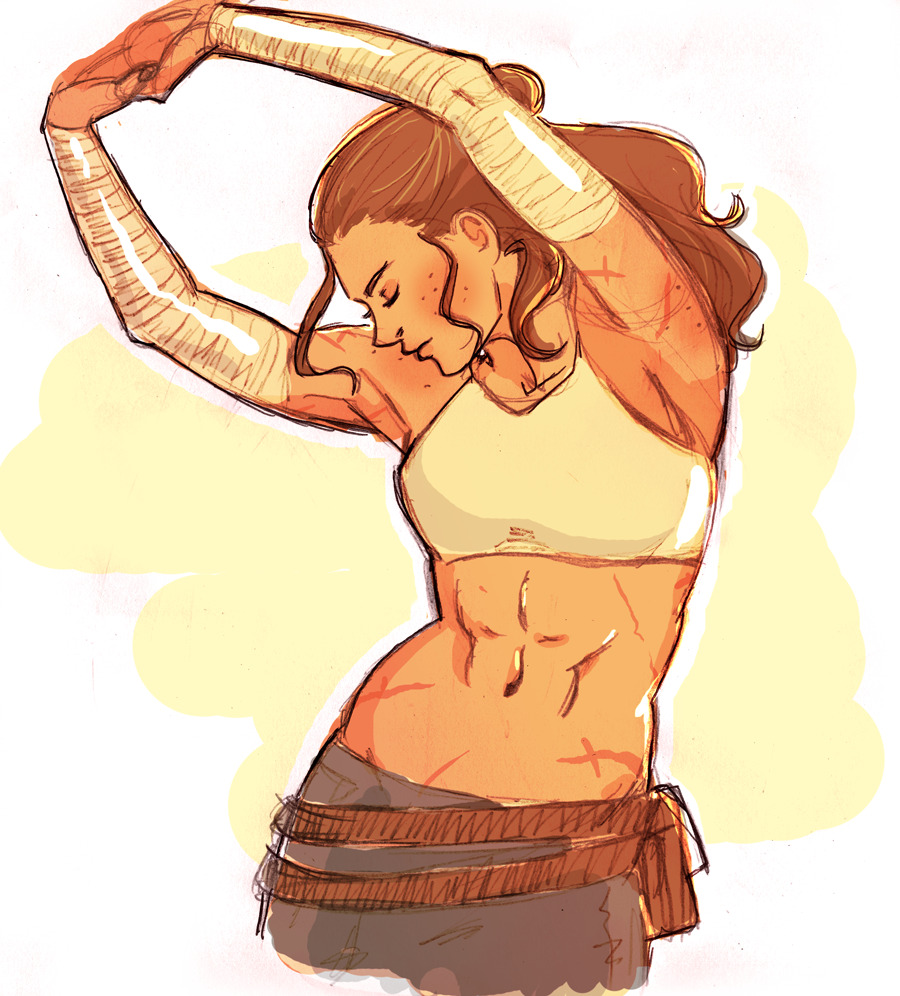 saucefactory:  a-jedi-in-purgatory:  kapkeyknudols:  lilithsaur:    #REY IS SHREDDED