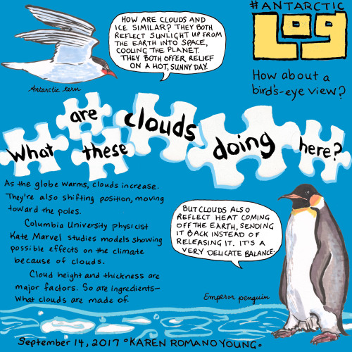 In this week&rsquo;s #AntarcticLog, artist Karen Romano Young makes the case for letting your ey