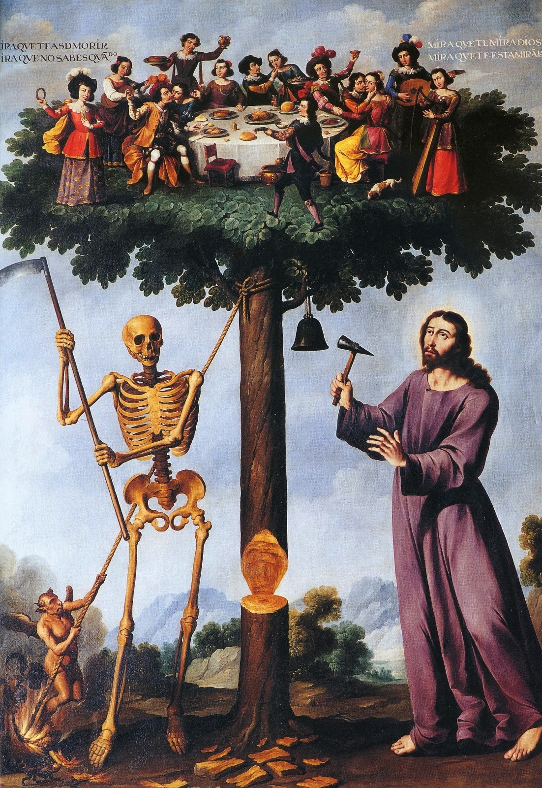spanishbaroqueart:  Ignacio de Ries The Tree of Life, 1653 Segovia Cathedral · Capilla
