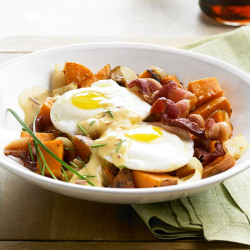 in-my-mouth:  Sweet Potato Hash with Spicy