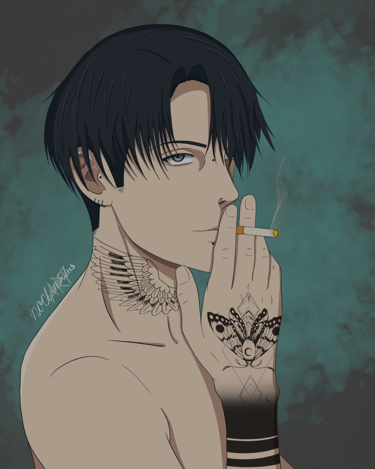 Tattoo Artist Games tattoos and fairy aesthetic  Levi from Attack on  Titan  animetattoo