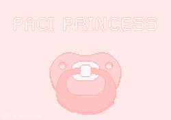 little-nekochii:    ♕ Paci Princess  