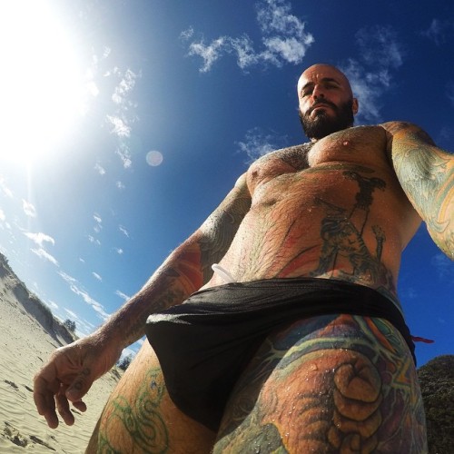 arianlevanael:  These speedos leave little to the imagination…  #speedos #aussiebum #beach #wet #summer #arianlevanael