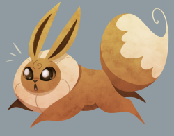 ninidoodles:  doodles of all the eeveelutions!