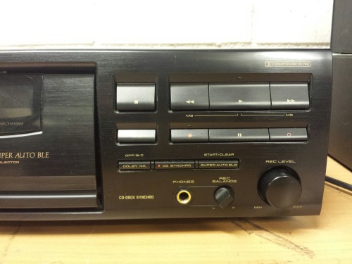 Pioneer CT-S330 Stereo Cassette Deck, 1994