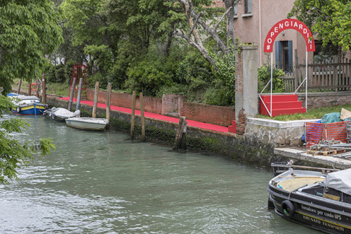 Unfolding Pavilion 2023
The Works
The Unfolding Pavilion’s most visible intervention was a large banner hung to the Lando Arch of Sant'Antonio di Castello. This was not by chance: the arch is the last surviving remnant of the former churches that...