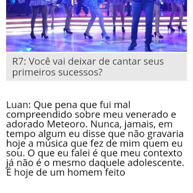 Luan Santana fala de seu amor por “Piroca” e internet não perdoa