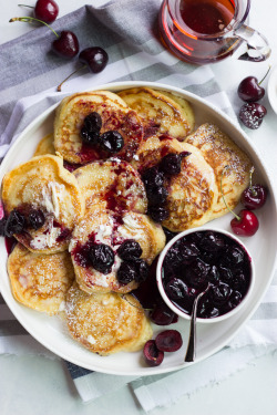 fattributes:  Favorite Buttermilk Pancakes with Cherry Syrup