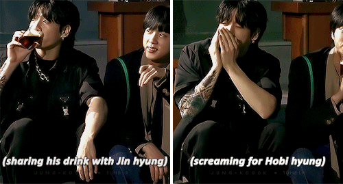 Jungkook Being Introverted At Jack In The Box Listening Party