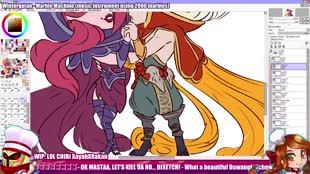 velvetqueenh:(via Picarto.TV - VelvetQueenH’s Channel) WIP: NSFW OW Dva colored