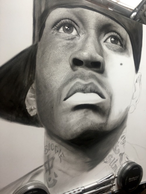 Work in progress drawing of the Allen Iverson.More on Instagram @ Wega13art 