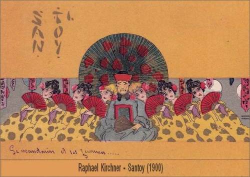 schlehmil-art:Raphael Kirchner - Santoy (1900)