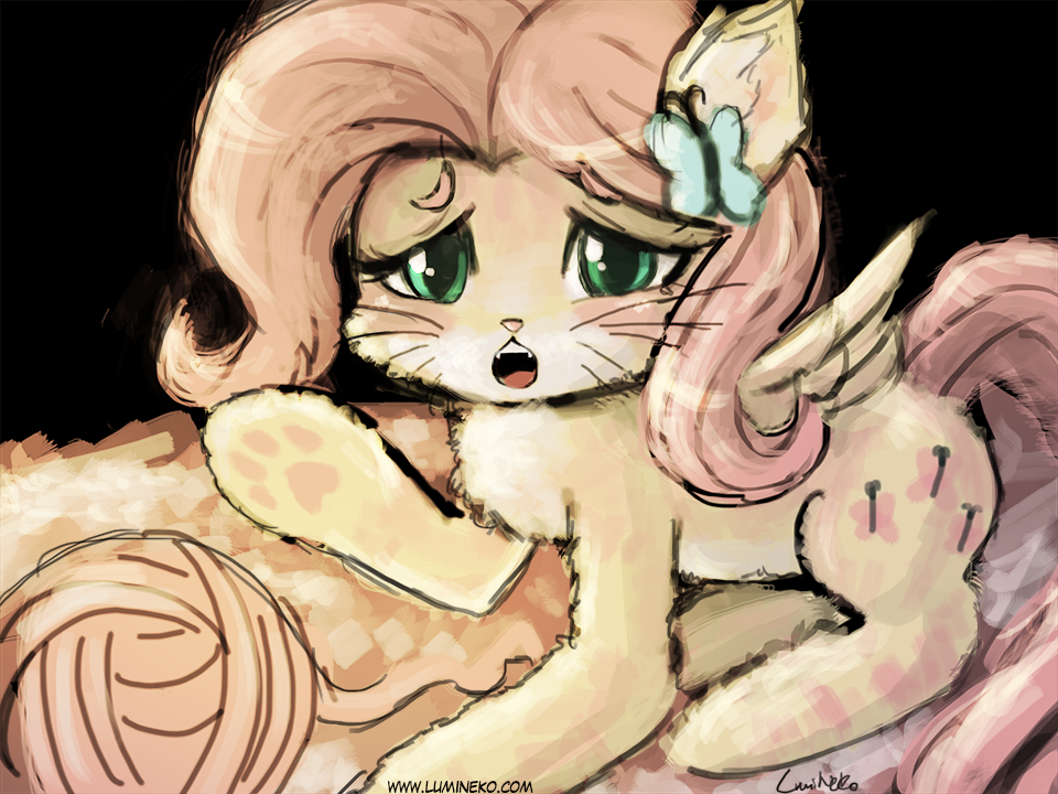 tehlumineko:  [30minutechallenge] - hybrid - flutterkittenpegasi events - stream - deviantart