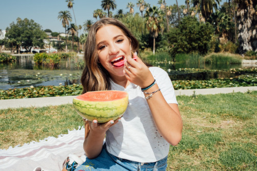 Mackenzie Ziegler photographed by Emily Knecht for The Coveteur: December 2017.