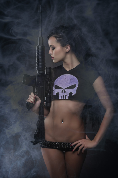 Sex humanslikeme:  Joanie Brosas as The Punisher pictures