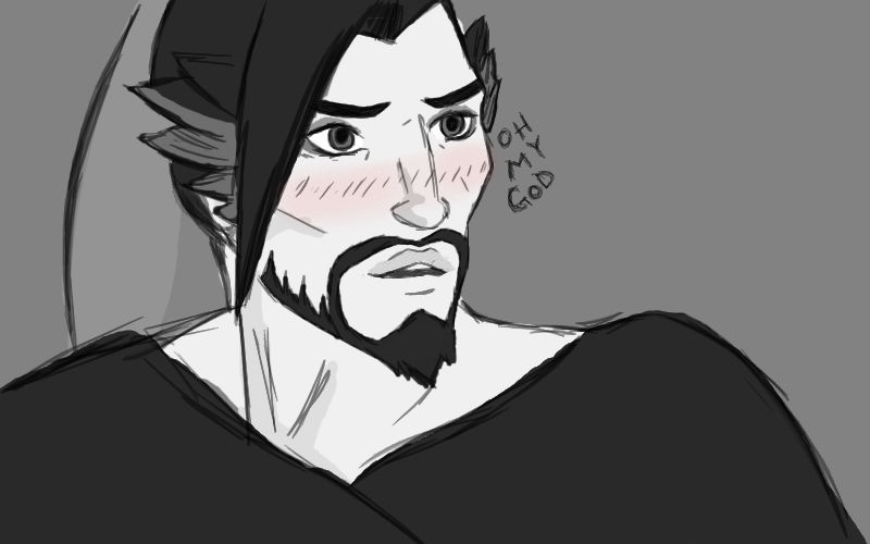 over-etch-a-sketch:  He really charmed the pants off of Hanzo, huh? This was totally