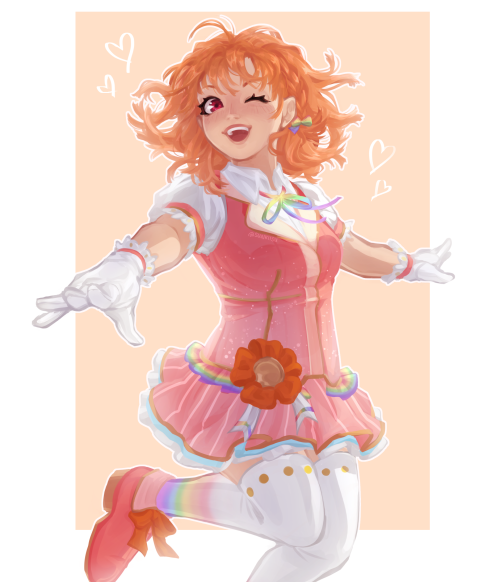 sunkiisu:Chika!!!!! :D My favorite sunshine girl!! this was actually.. also a redraw!!!!! But I’ve b